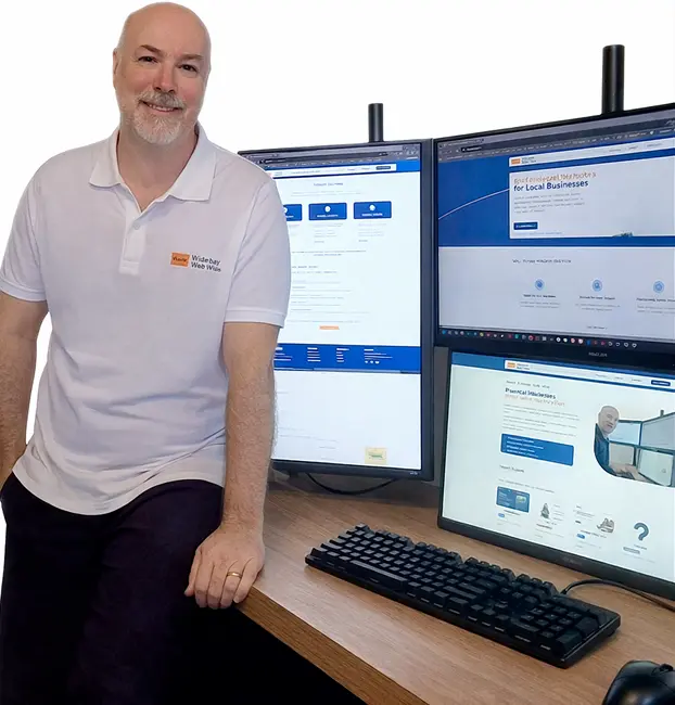 Website design workspace