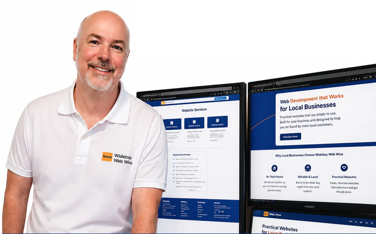 Website design workspace